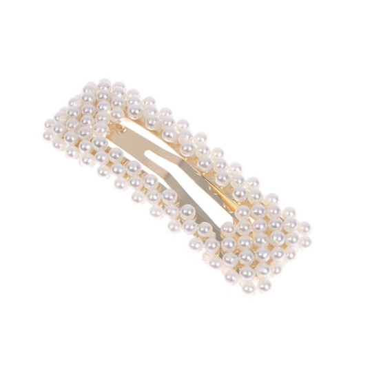 Hair Clip With Pearls