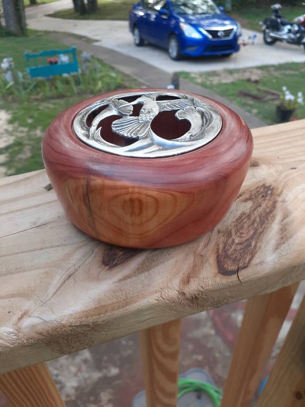 Cedar Potpourri Bowl