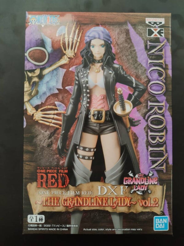 FIGURA NICO ROBIN RED