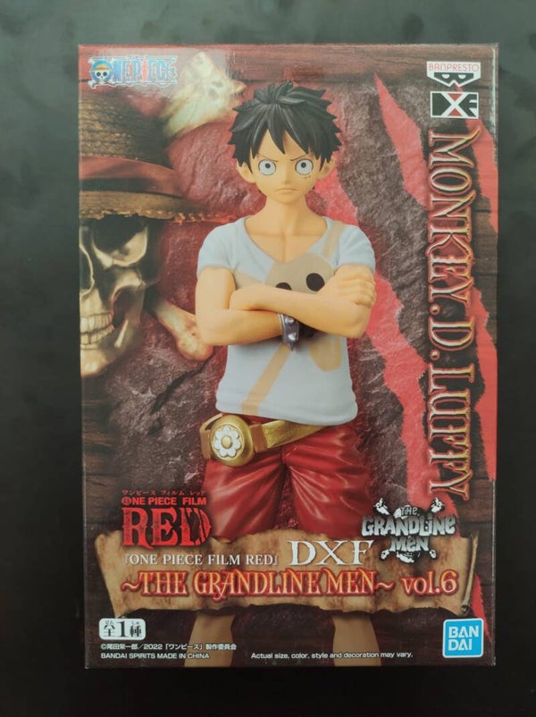 FIGURA LUFFY CAMISETA RED