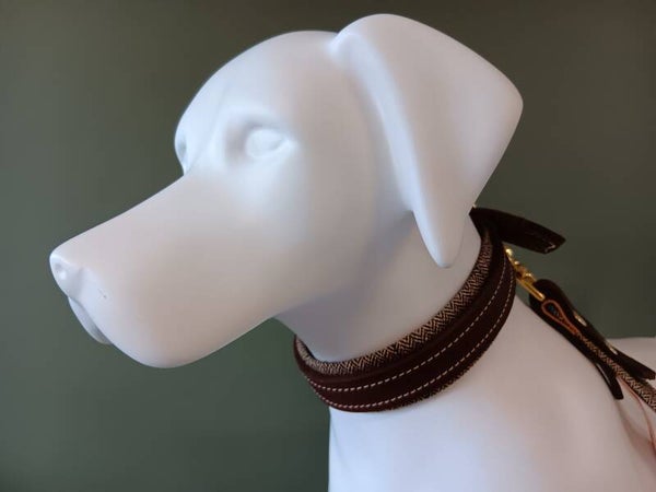 Halsband "Tweed&Brown"