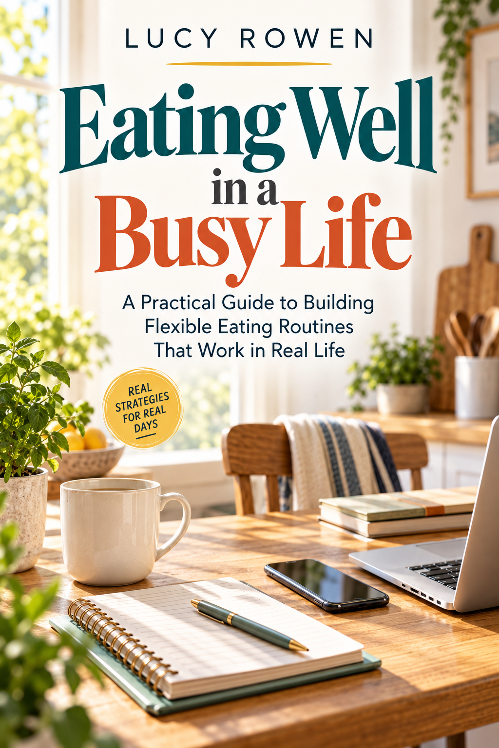 Eating well in a busy life by Lucy Rowen book cover