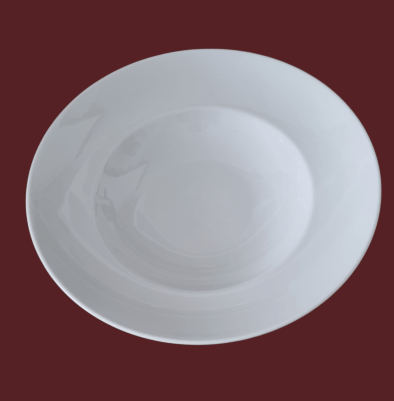 Arzberg Porzellanteller tief 27 cm | weiß | Limitiert | Bodenmarke