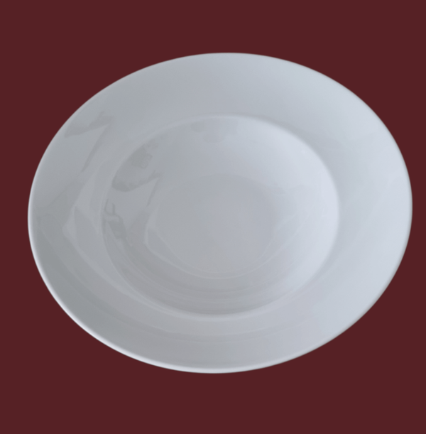 Arzberg Porzellanteller tief 27 cm | weiß | Limitiert | Bodenmarke