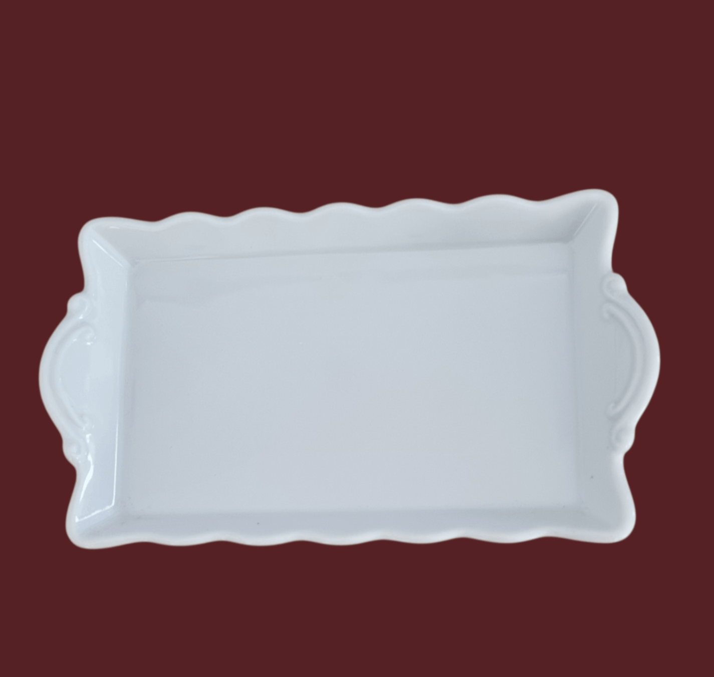 Porzellantablett zum Bemalen