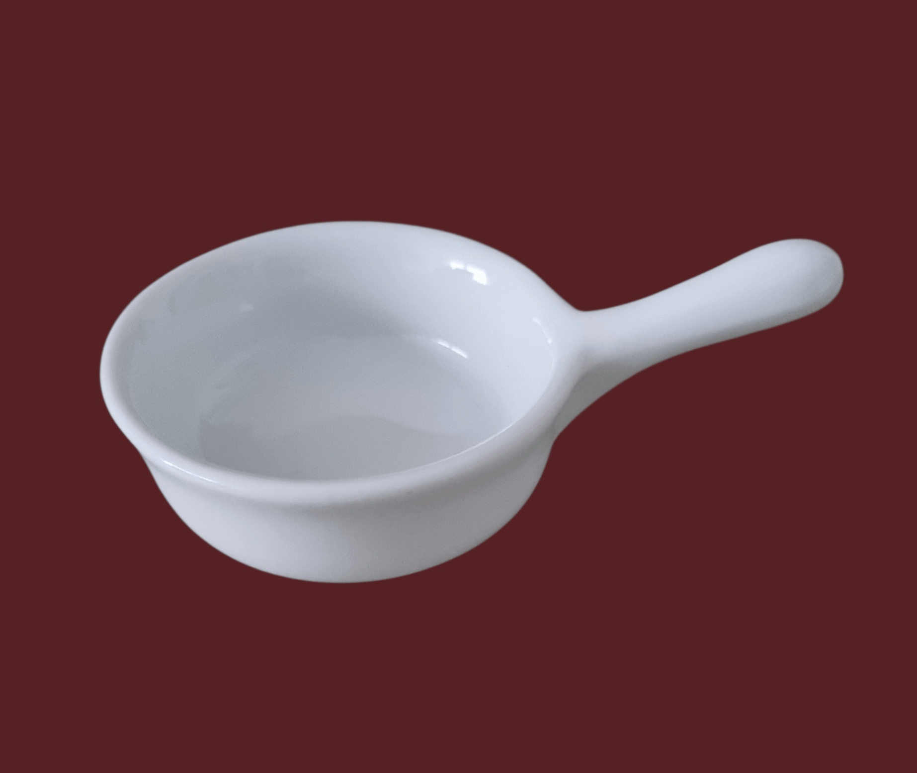 Fondue Kirsch Schälchen Porzellan weiß 10 cm | limitiert