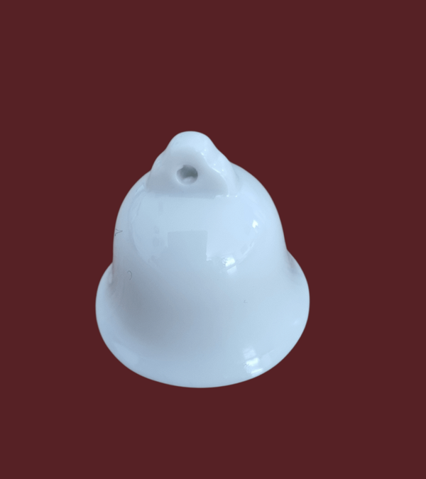 Mini Porzellanglocke weiss 3 cm | Einzelstück