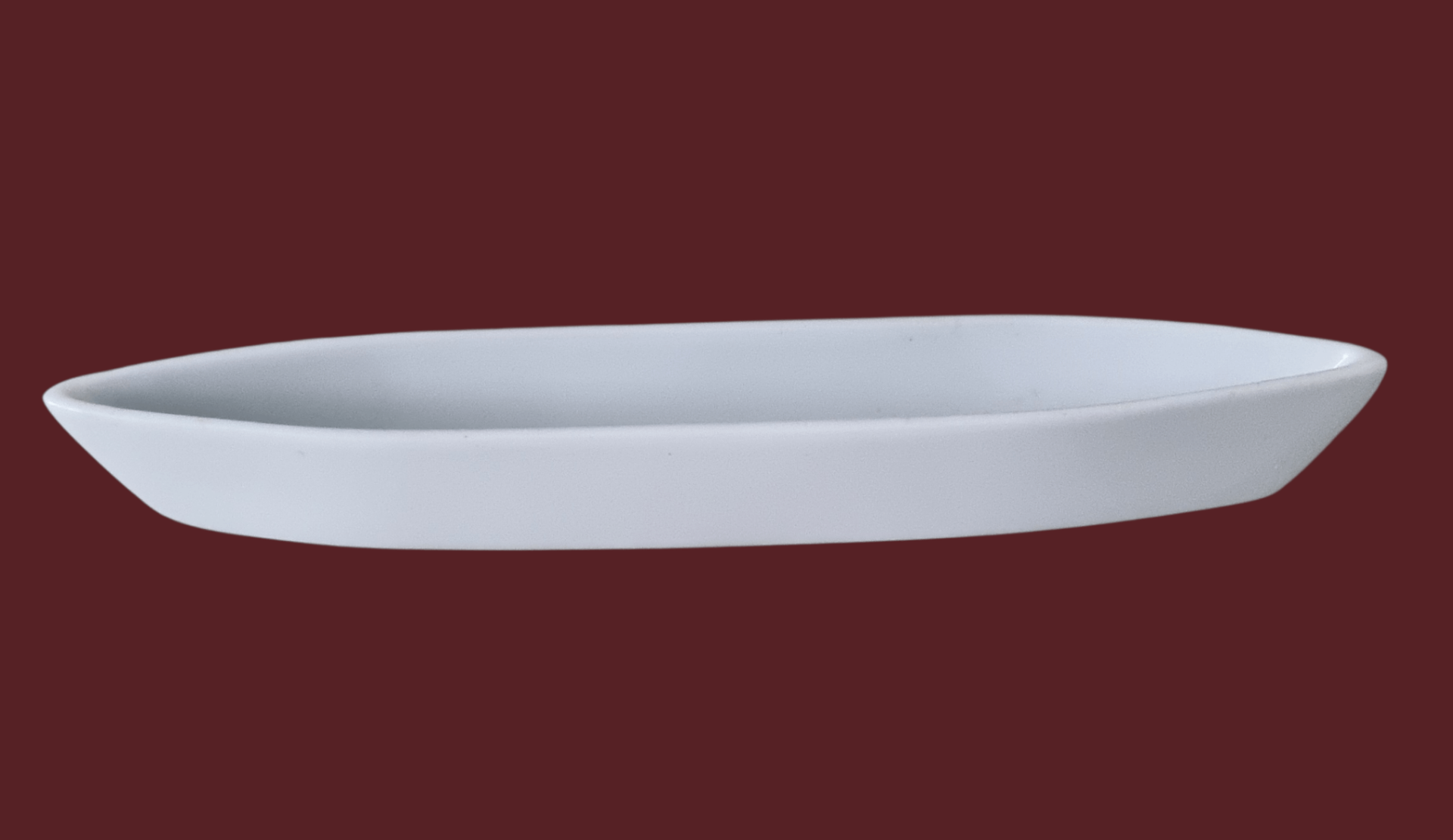 Olivenschale Porzellan weiß 21 cm | Einzelstück