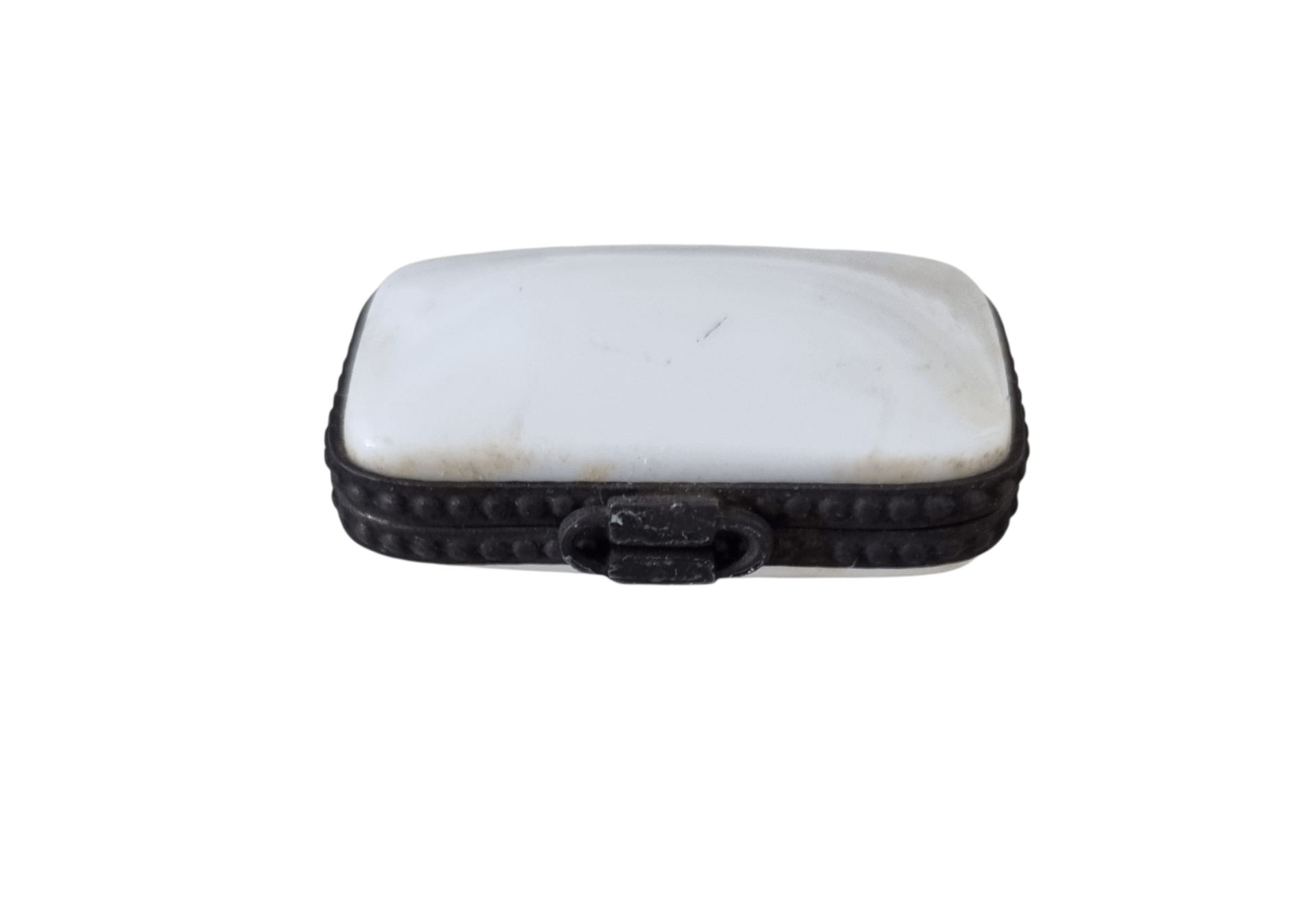 Kleine Porzellan Pillendose