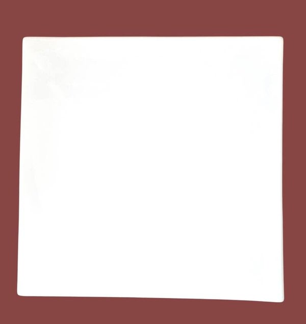 Porzellan Bildplatte 25 × 25 cm – Weiss – Limitierter Bestand