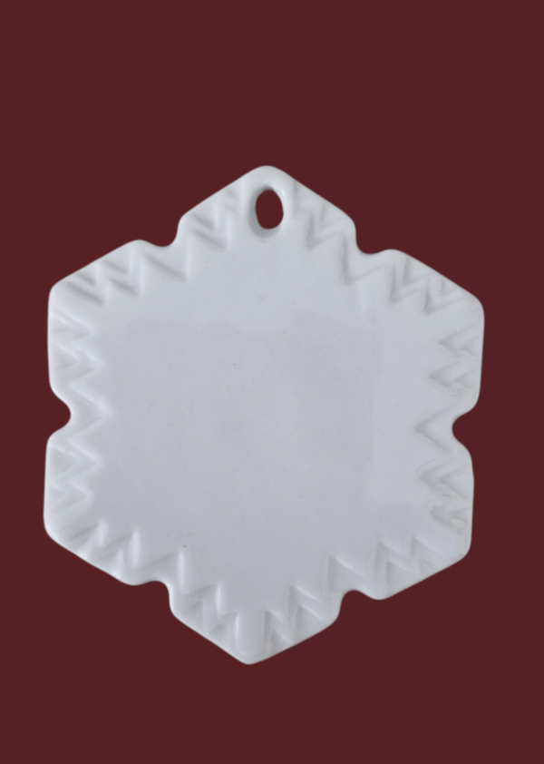 Porzellan-Schneeflocke 8 cm | limitiert