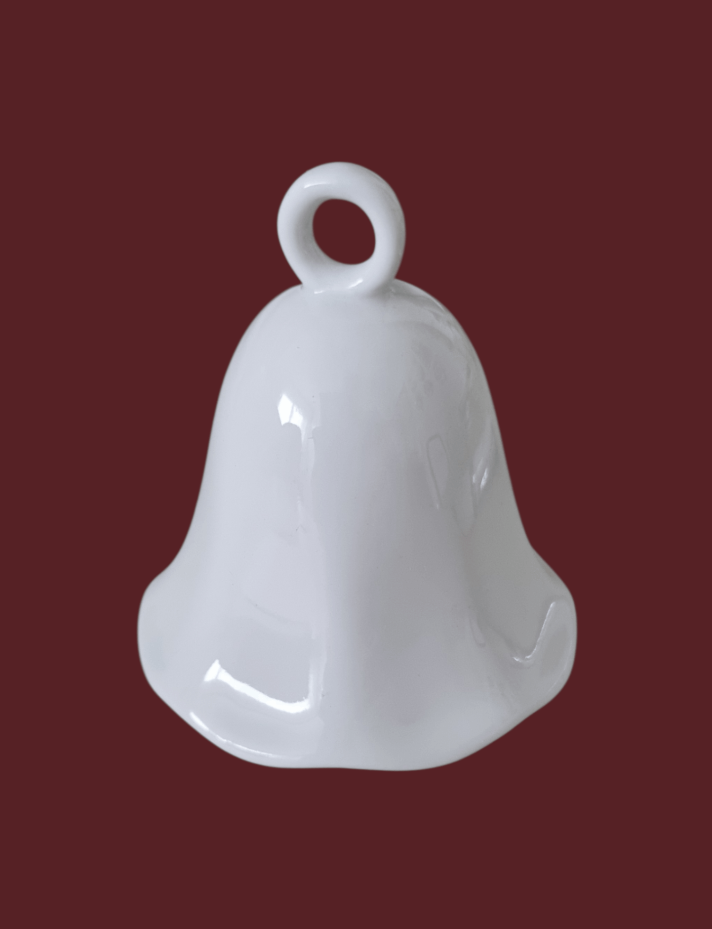 Porzellanglocke Tulpenform 7 cm | Weihnachtsdeko | limitiert