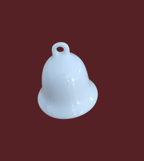 Kleine Porzellanglocke weiss 4 cm | Einzelstück