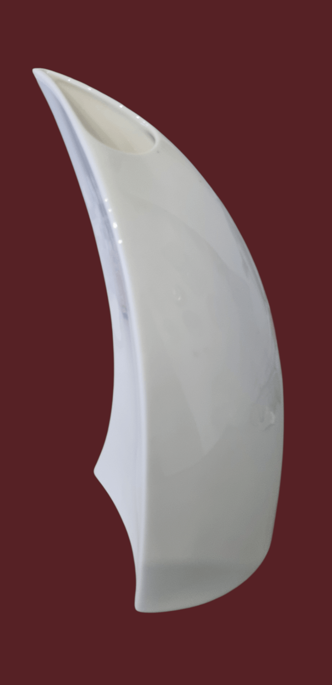 Porzellanvase weiß 24,5 cm | Tettau Bavaria | Einzelstück