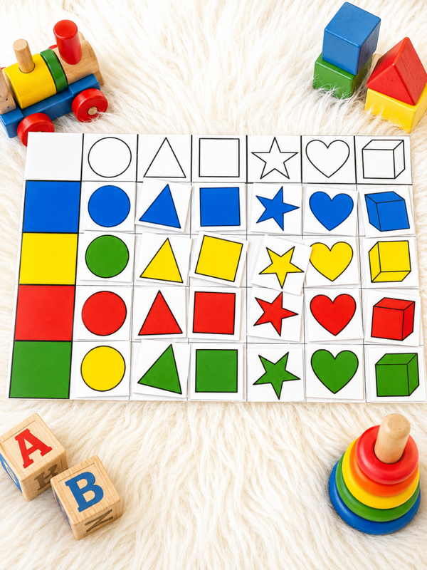 🎨 Jeu de tri : formes et couleurs