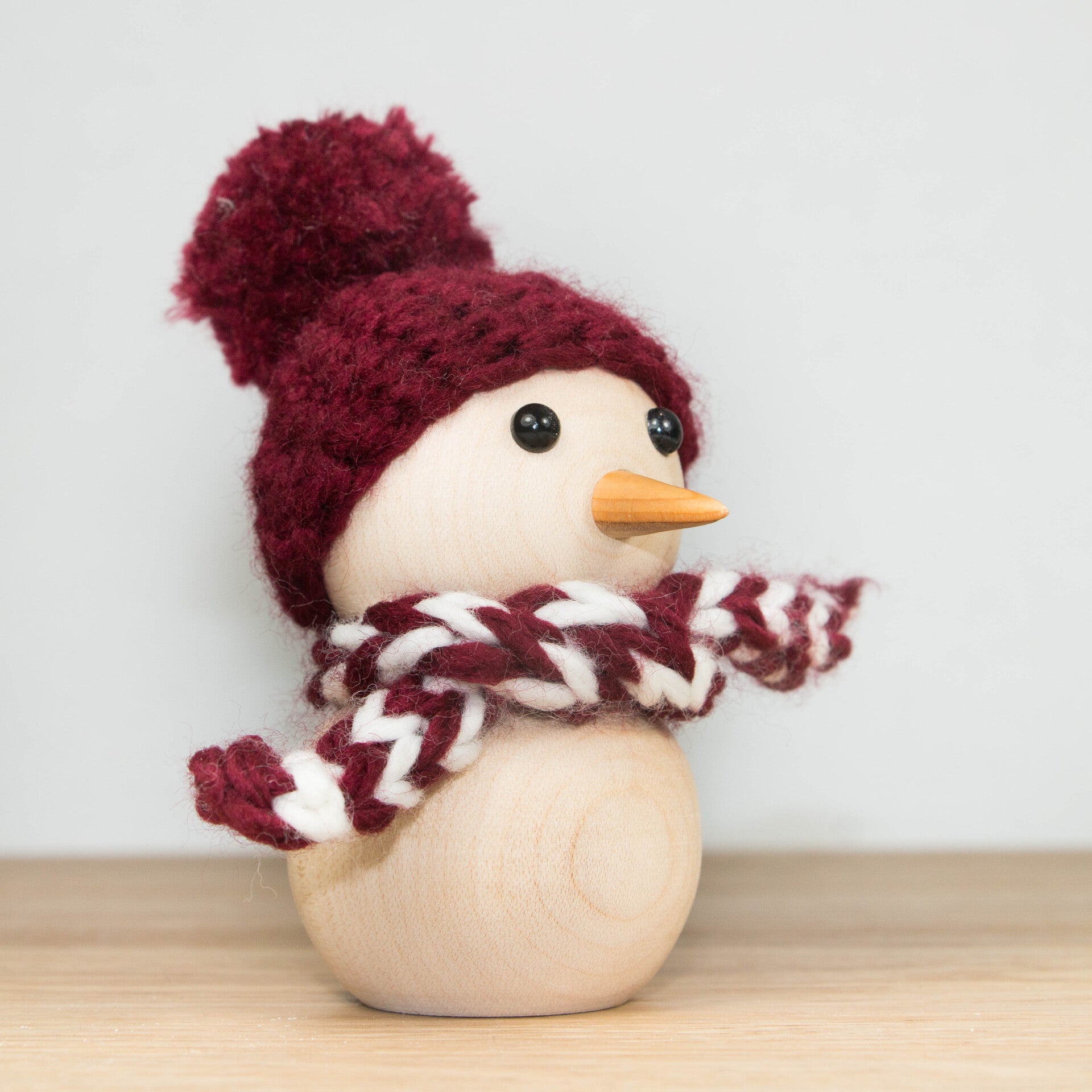 Sneeuwpop en sneeuwuiltjes