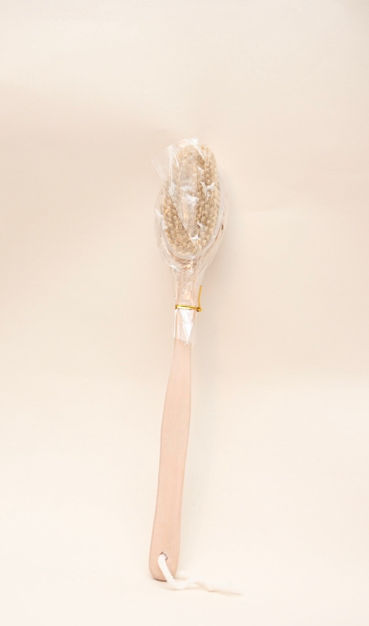 Glamza Pro Long Handle Dry Skin Body Brush For Shower Ecofriendly with Natural Bristles  New