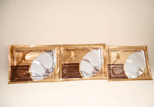Global White Hyaluronic Collagen Eye Mask Brand New 5 pairs