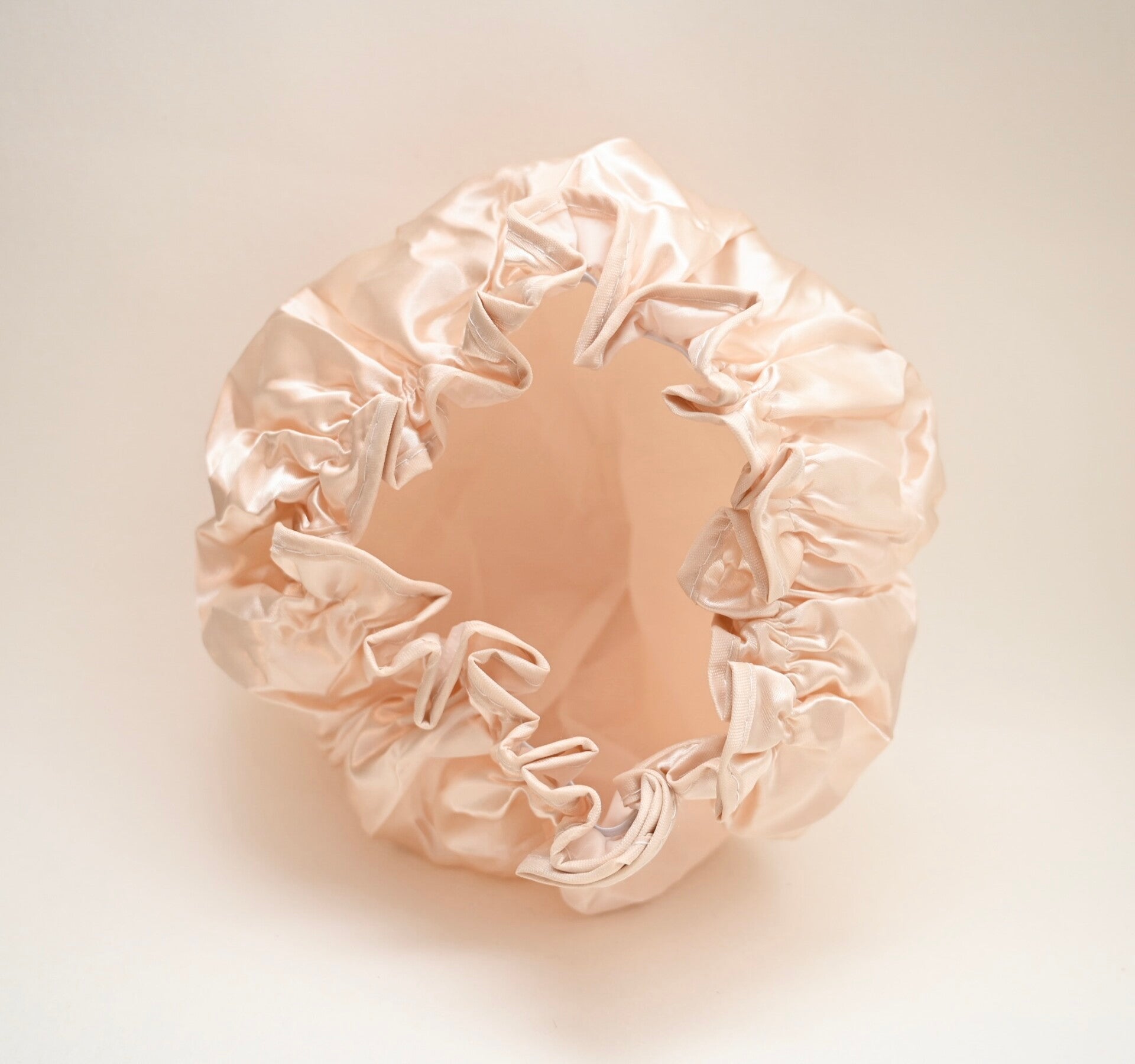 Glamza Luxury Shower Cap for Women Reusable Waterproof Gold
