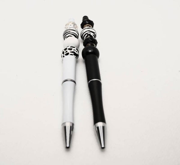 Ballpoint Pen with Decorative Beads for - Stylish Writing Instrument with Smooth  Writing Experience and Reliable Performance 2 pieces