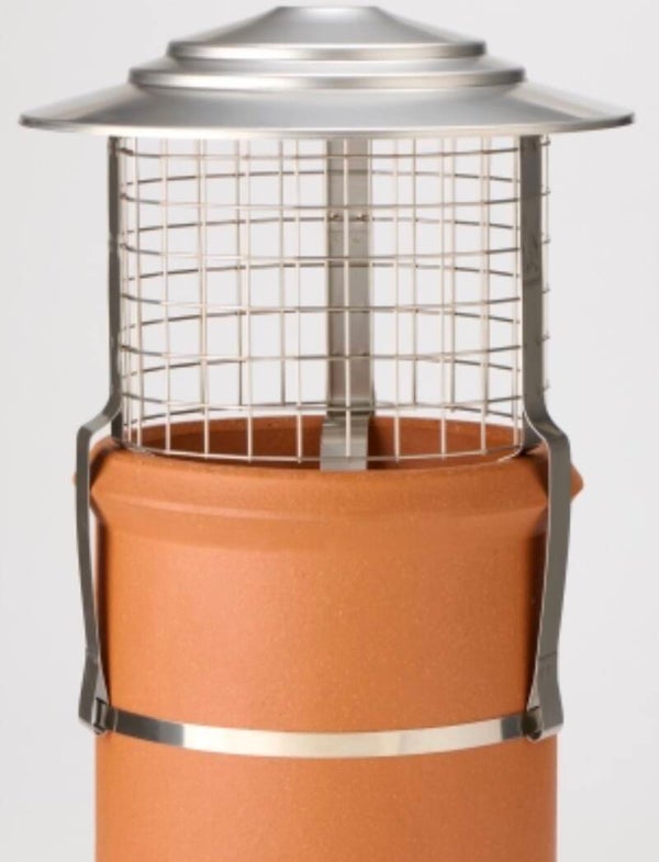 Birdguard for solid fuel and oil - unpainted