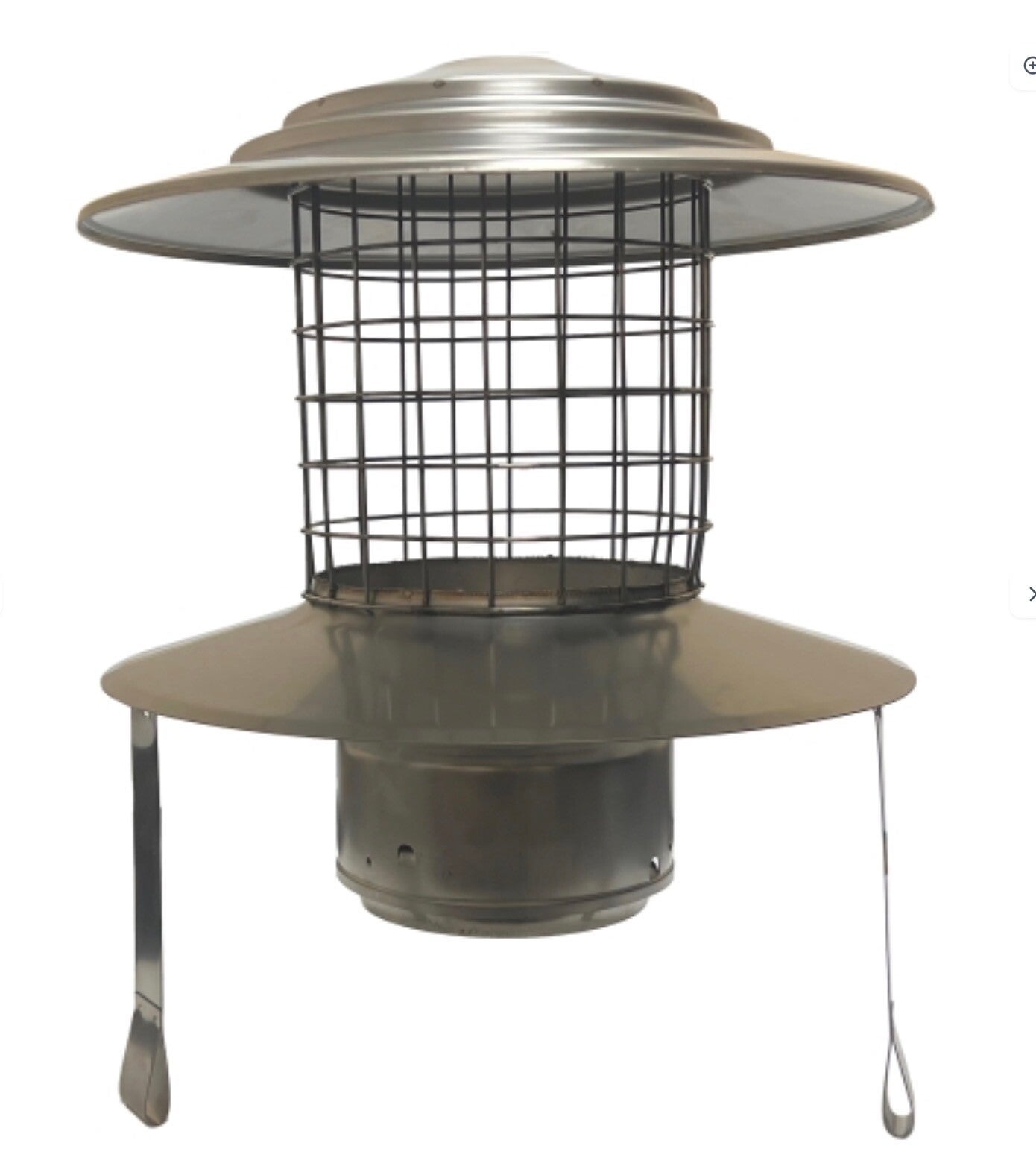 150mm Pot Hanging Cowl - Unpainted