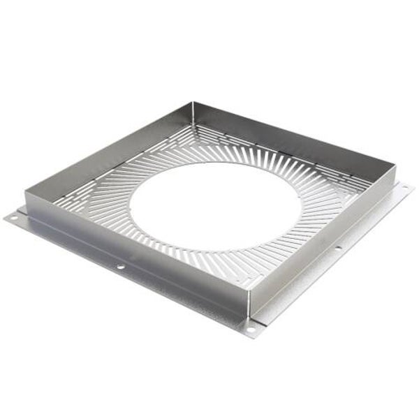125mm TW Ventilated Firestop White  - 073