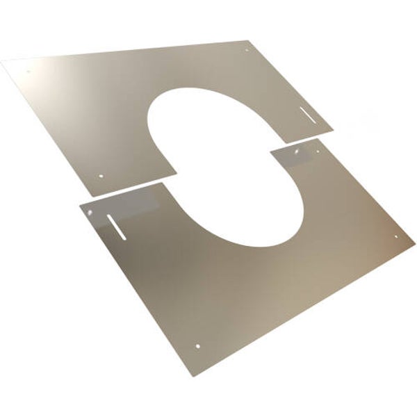 100mm TW Finishing Plate - 30-45 Deg Square - 097