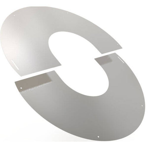 125mm TW 90 Deg Round Finishing Plate 90 Deg Split - 115