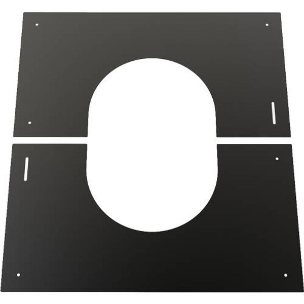 125mm TW Finishing Plate 30-45 Deg Black - 097