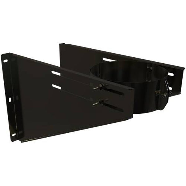 100mm TW Long Retro Base Support Black - 161