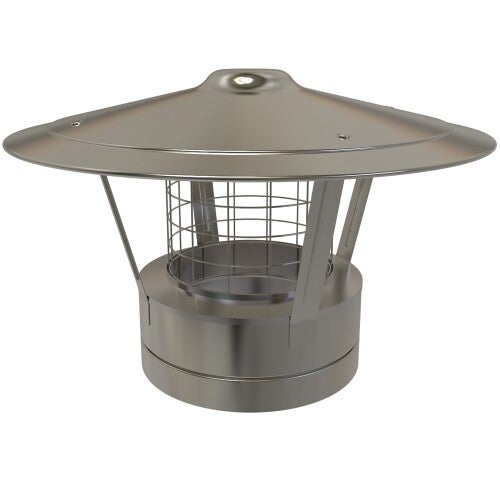 125mm TW Rain Cap and Mesh - 112