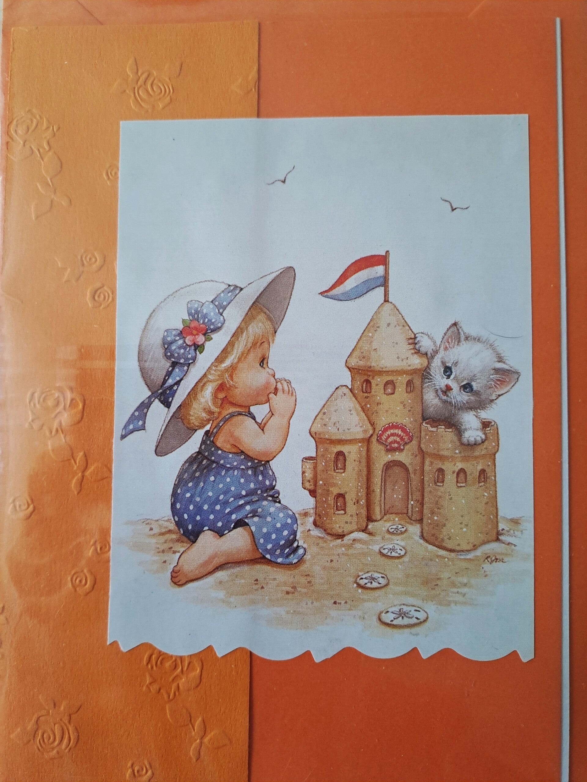 Blanko Karte "Sandburg"