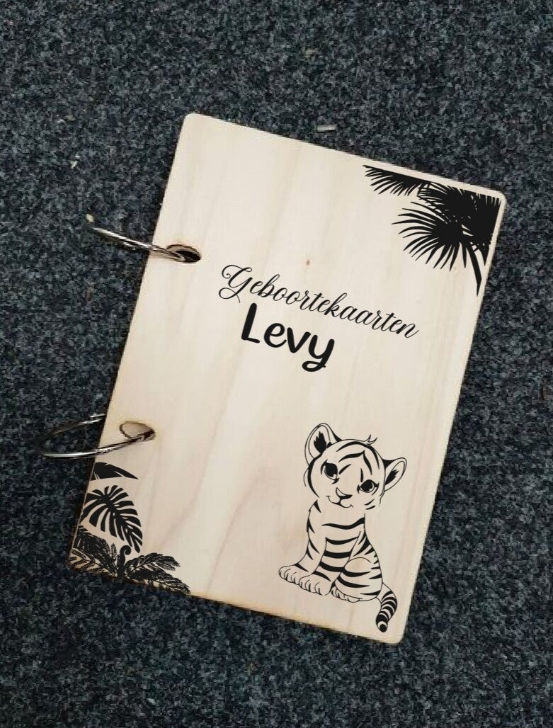 Bewaarbundel geboortekaarten A5