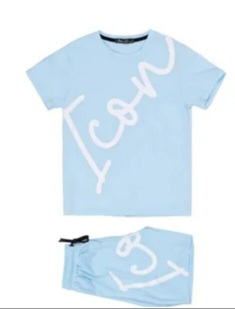Icon blauw wit