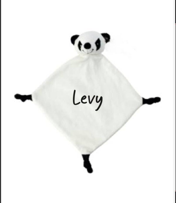 Panda met naam/ tekst