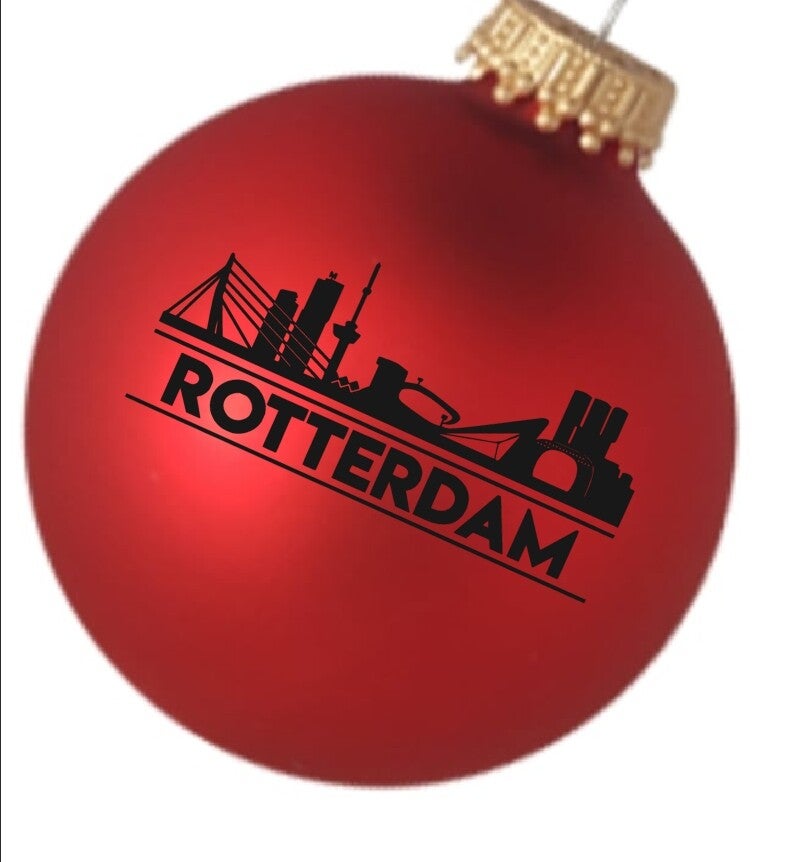 Kerstbal skyline