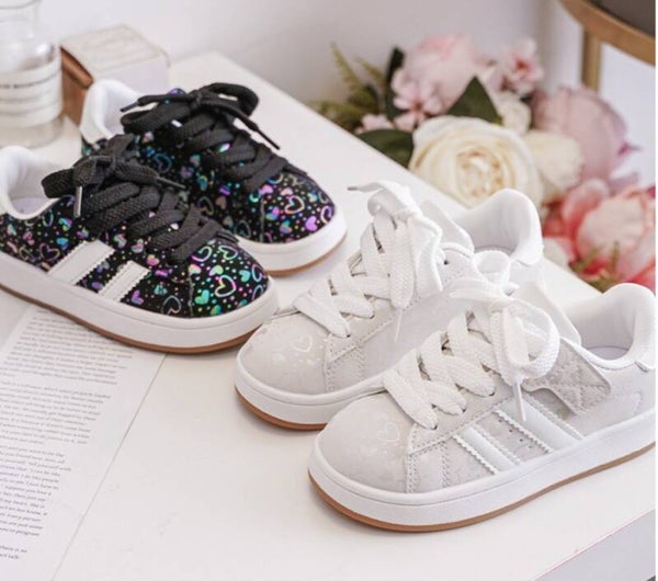 Sneakers hartjes