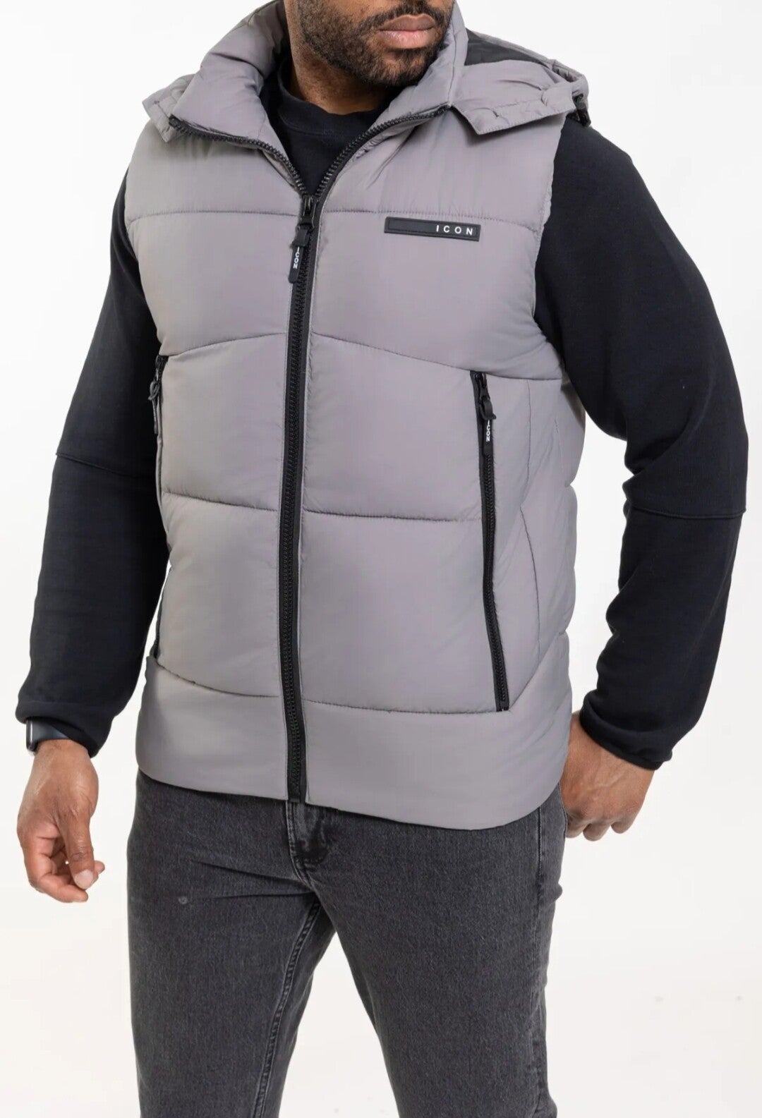 Bodywarmer grijs