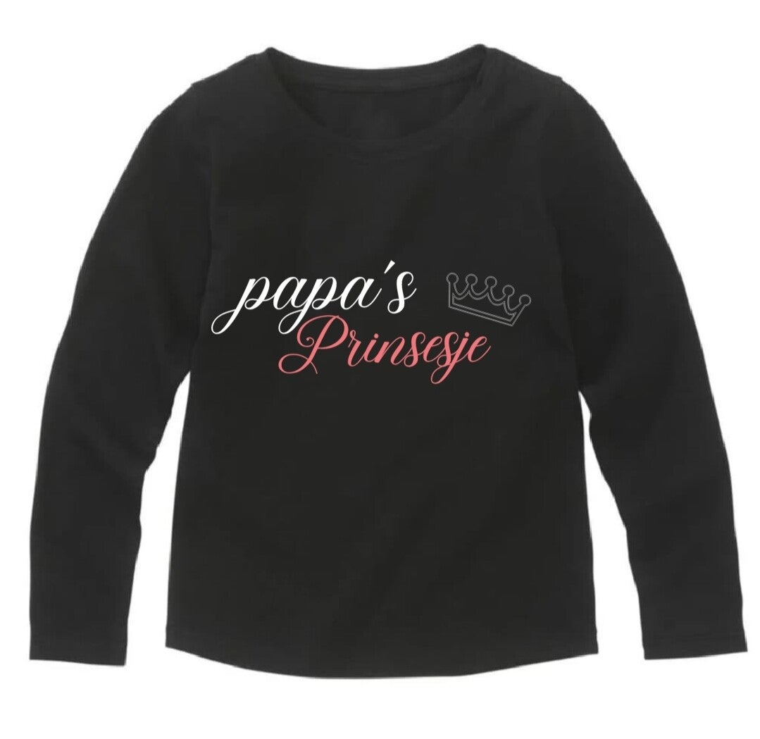 Shirt papa's prinsesje