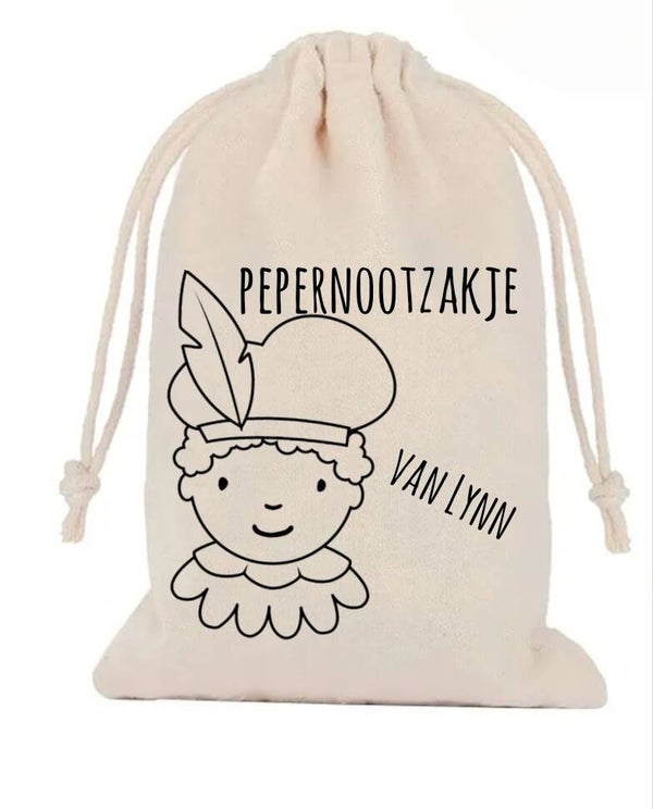 Pepernoot zakje piet