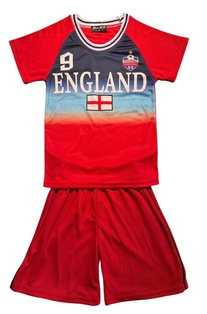 2delig voetbalset england rood