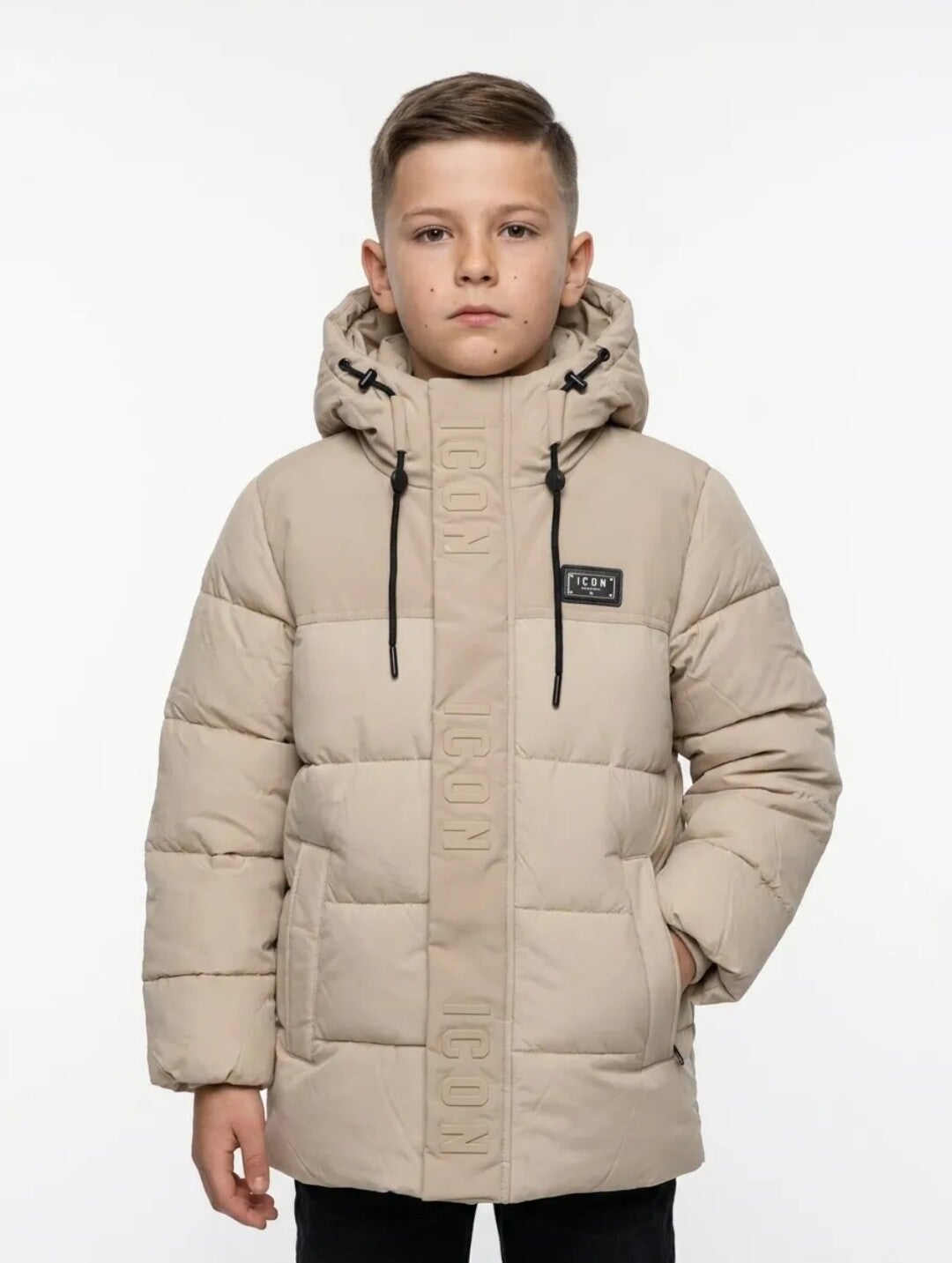 Icon jas beige