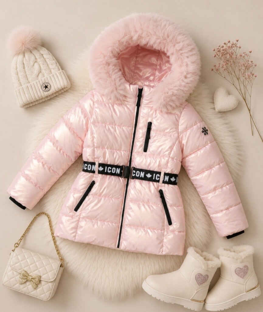 Icon jas roze glans