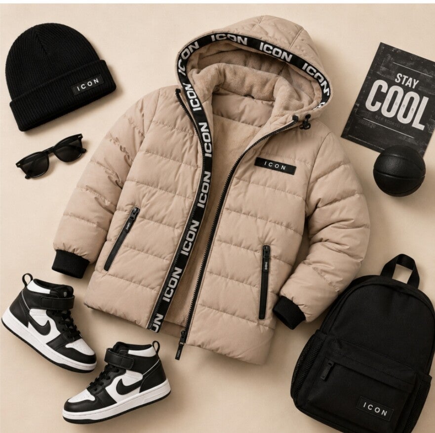 Icon jas beige