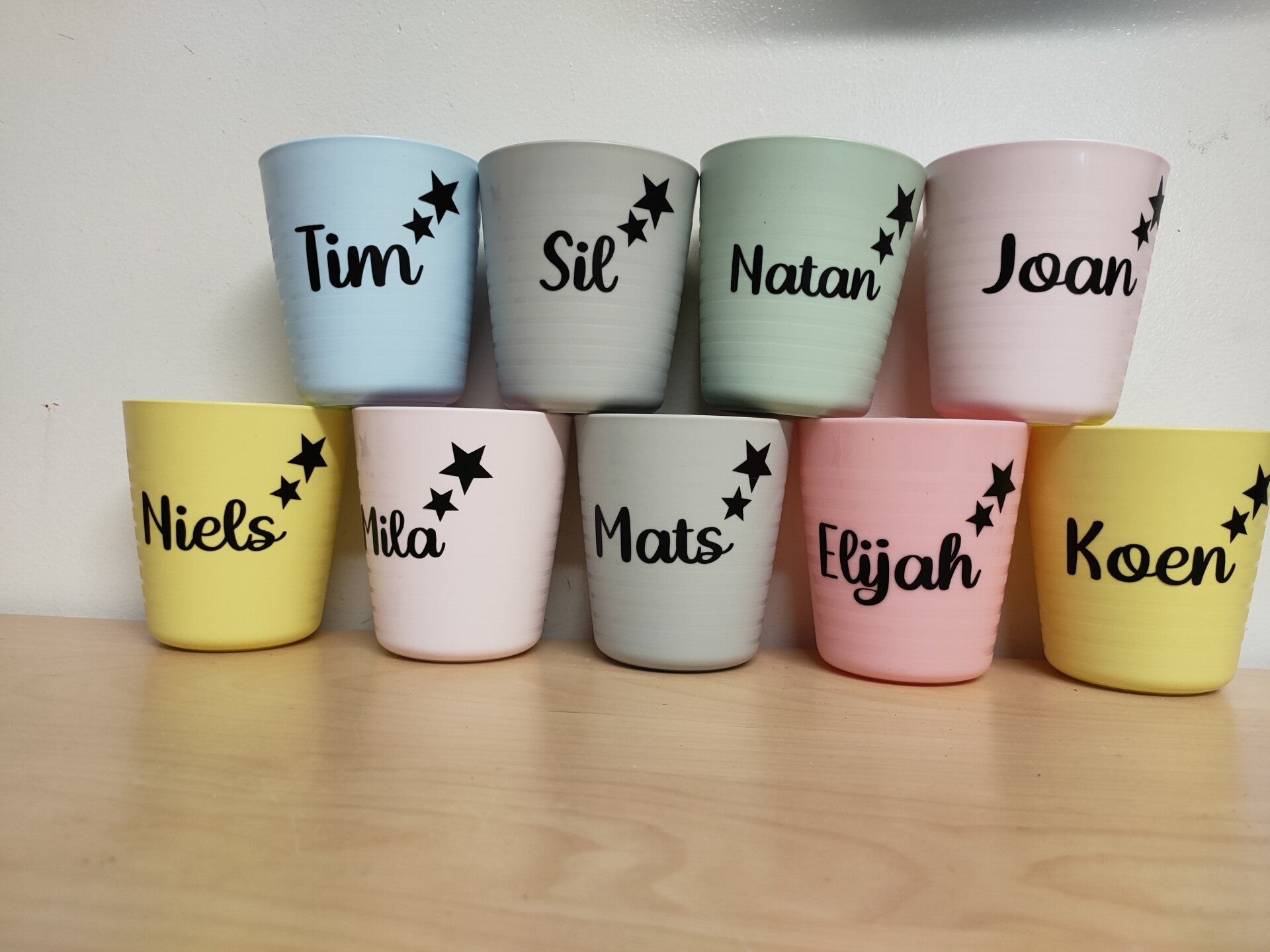 Beker met naam