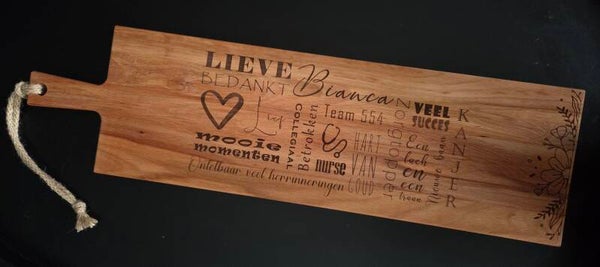 Borrelplank XL