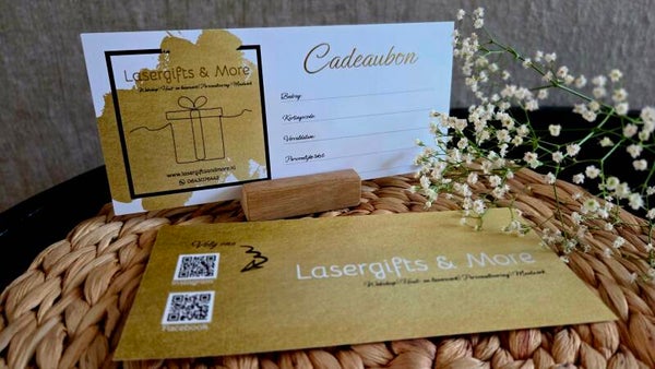 Cadeaubon Lasergifts and More