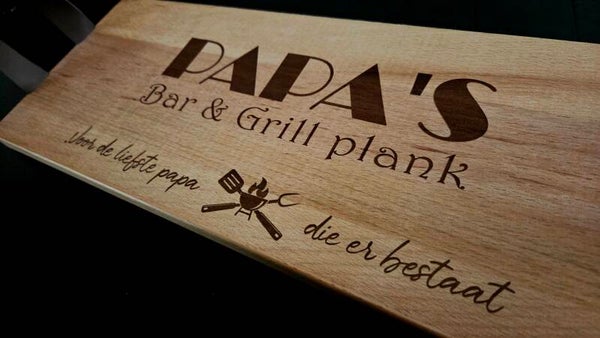Bar & Grill plank