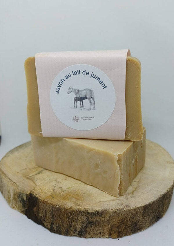 Savon surgras au lait de jument Nature 40%